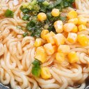 キャンプにねぎコーンラーメン